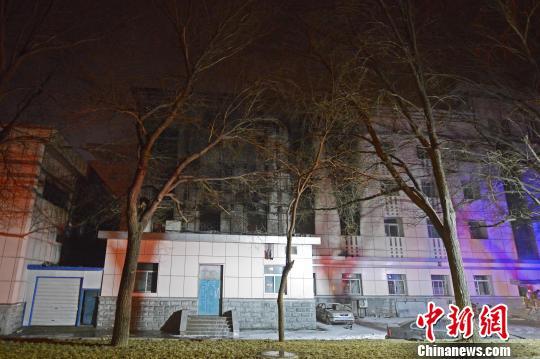 事发地——中北大学国防科技重点实验室。　武俊杰 摄